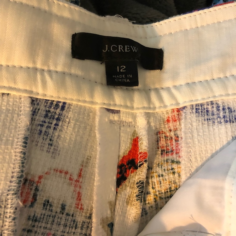 J. Crew Floral Print Capris - Multicolor - Picture 4 of 5